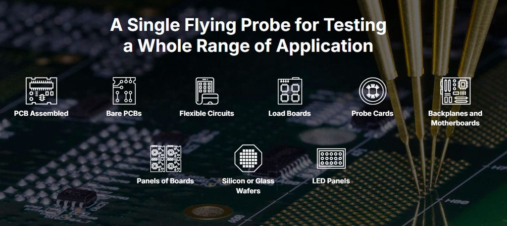 4080  Automatic Flying Probe Tester - 8x Flying Heads