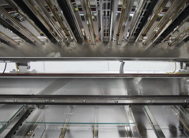 Combination heating process with IR