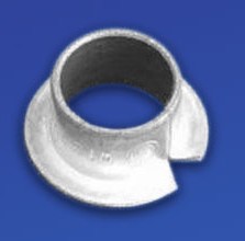 Flanged bush 12 14 09 20 slotted
