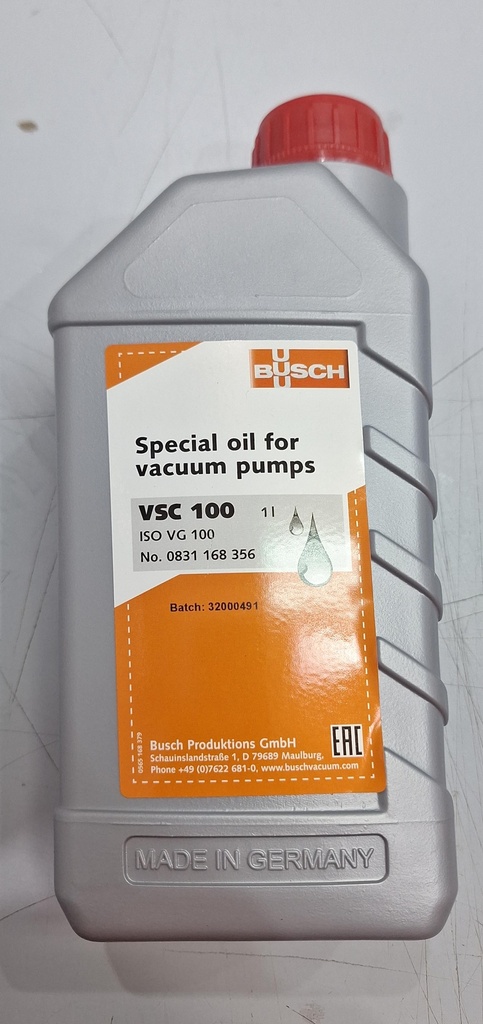 Vacuum pump oil VSC 100