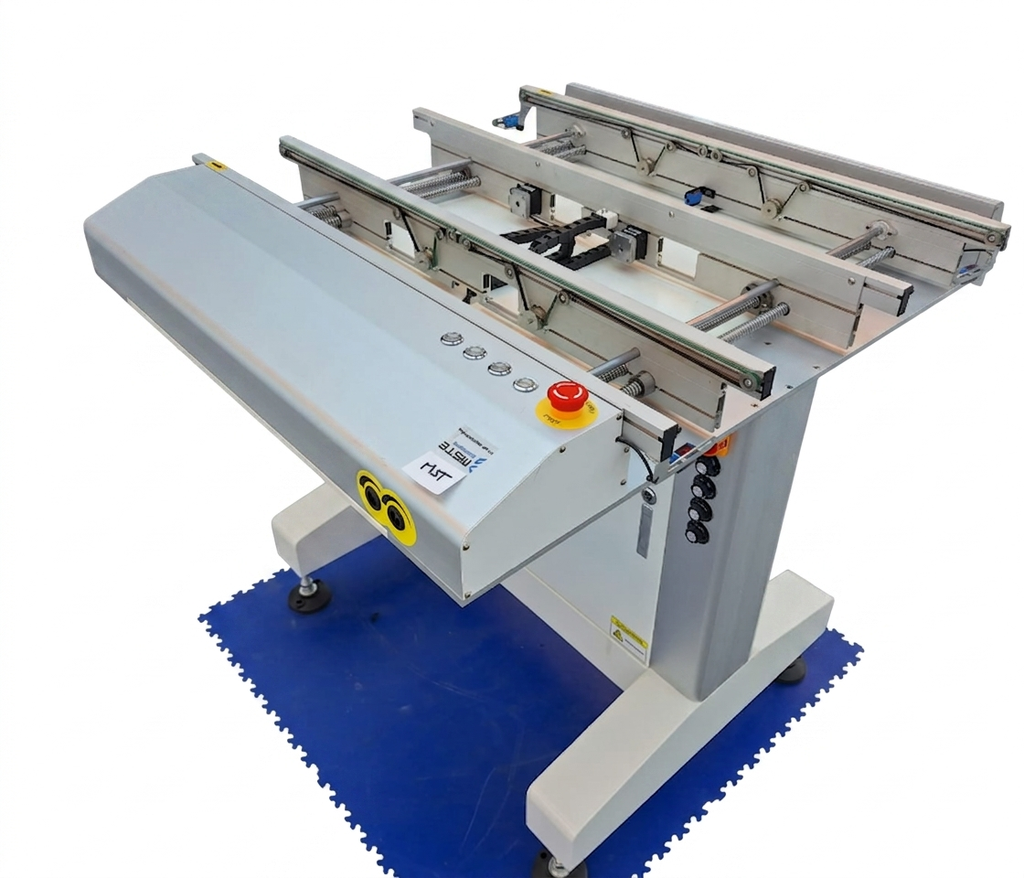 1000mm High Version Dual lane tw segments Belt conveyor MSTECH BC240703310