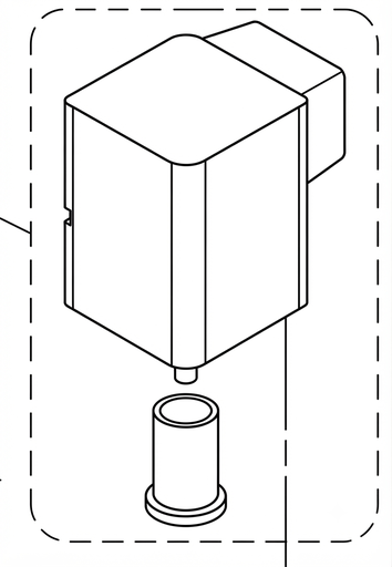 [EP08-003135A] Motor,step-conv width motor + pulley (SM)