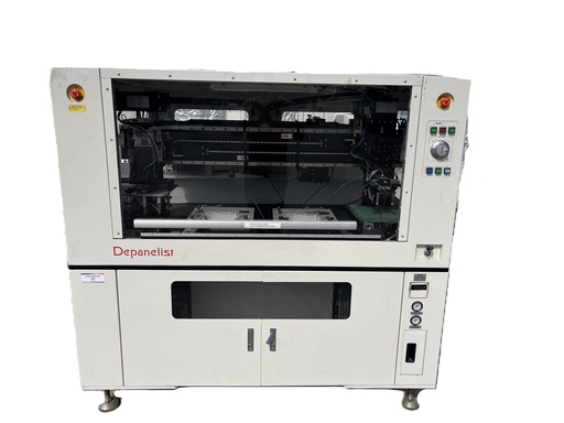 [e_PCB Depaneling Router in-line model: iDPL-S / 1 head (Twin table)_RIS1-130307-04_MSTECH CORP.] PCB Depaneling Router in-line model: iDPL-S / 1 head (Twin table) SMT RIS1-130307-04