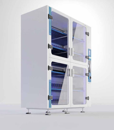 [e_Essegi Automation_Cabinet 500 Storage with Hunidity control] Cabinet 500 Storage with Hunidity control