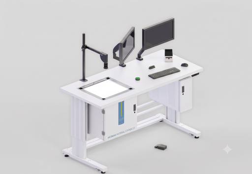 [e_Essegi Automation_Incoming Material Station] Incoming Material Station