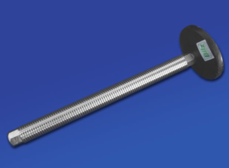 [REH1018883] Levelling foot M20x250mm,Plate Ø80mm, b. 