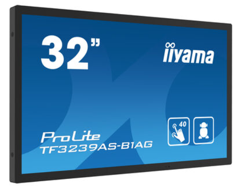 [e_MST-COMHMI-005-STD_MSTECH] TF3239AS-B Iiyama 32" PCAP 12P Touch BLACK SMT